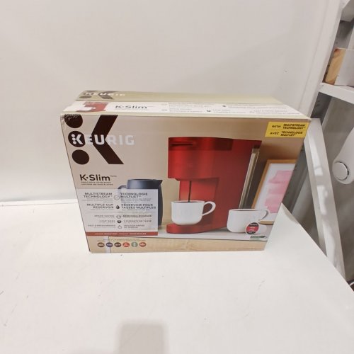KEURIG K-SLIM SINGLE SERVE COFFEE MAKER - RED (MODEL: K900) image 5