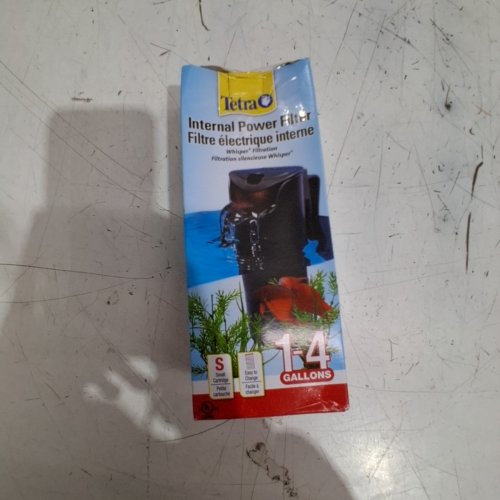 TETRA INTERNAL POWER WHISPER AQUARIUM FILTER - 1-4 GAL (MODEL: AQ-78056) image 3