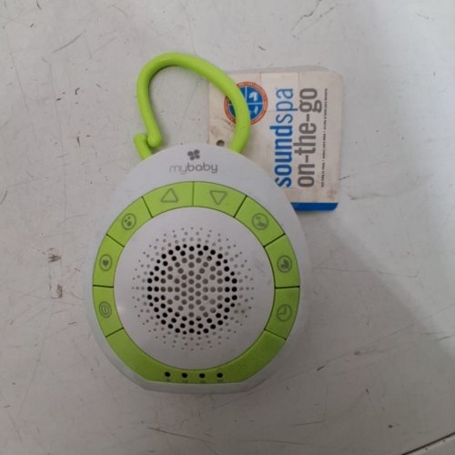 MYBABY SOUNDSPA ON-THE-GO ADJUSTABLE VOLUME AND CLIP FOR STROLLERS - WHITE (MODEL: 00031262077608) image 2