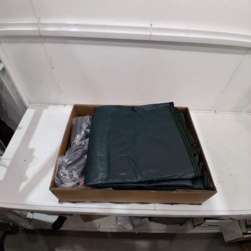 VEVOR UNDERGROUND SAFETY POOL COVER - 14FT X 26FT - GREEN / GREY (MODEL: 14FT X 26FT) image 2