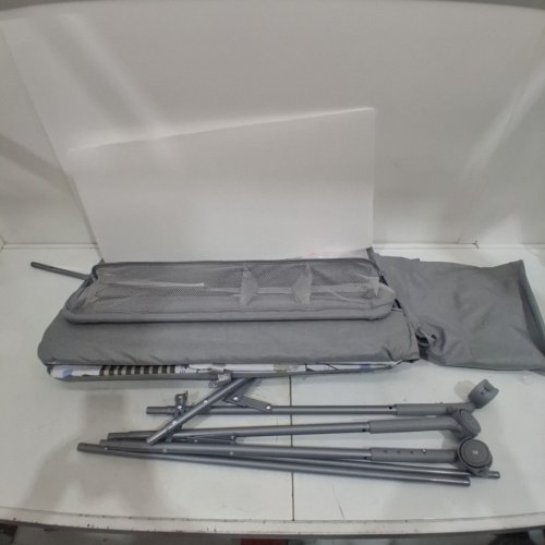 MAYDOLLY 3-IN-1 FOLDING DIAPER CHANGING TABLE CARE STATION WITH WHEELS - GREY (MODEL: N-221B) image 3