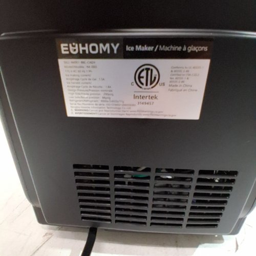 EUHOMY COUNTERTOP ICE MAKER - MAKES 26LBS/DAY - BLACK (MODEL: IM-06D) image 5