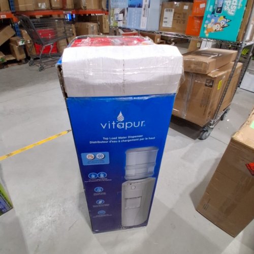 FRIGIDAIRE TOP-LOAD WATER COOLER/DISPENSER - FITS 3-5 GALLON BOTTLES - WHITE (MODEL: EFWC498) image 6