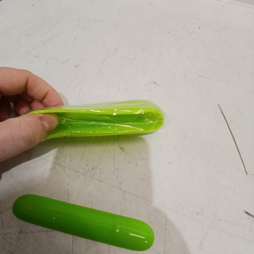 2PC SILICONE PROTECTIVE CASE SIDE ACCESSORY COMPATIBLE WITH ICOS 2DUO 3 - NEON GREEN image 3