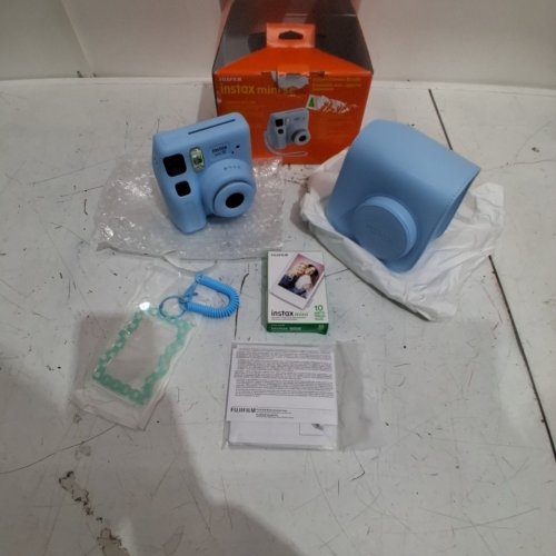 4PC FUJIFILM INSTAXMINI SE INSTANT CAMERA BUNDLE - BLUE (MODEL : 74101950717) image 3