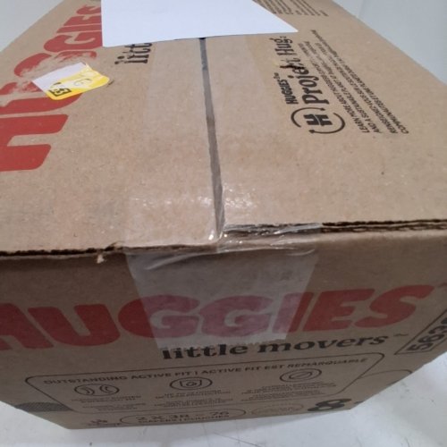 76PK HUGGIES LITTLE MOVERS DIAPERS CURVED AND STRETCHY FIT - SIZE 8 - DISNEY LION KING image 2
