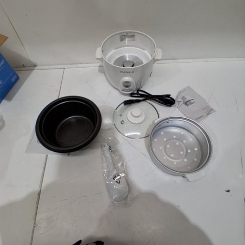 CUCKOO ONE TOUCH RICE COOKER AND STEAMER - 3 CUP - WHITE (MODEL: CR-0301C) image 3