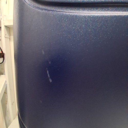 ATLANTIC TRANSMARINE HARDSIDE LUGGAGE BAG WITH 8-SPINNER WHEELS AND TSA LOCK - 30" - MIDNIGHT BLUE (MODEL: AL11578) image 4