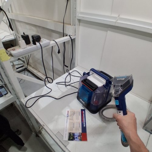 SHARK STAINSTRIKER PORTABLE CARPET CLEANER & UPHOLSTERY CLEANER - BLUE/GREY (MODEL: PX200C V5) image 2