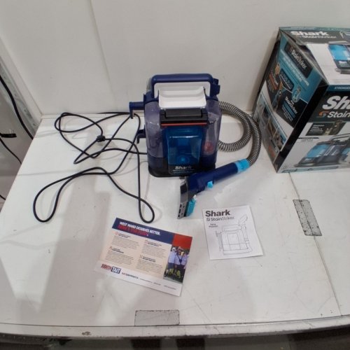 SHARK STAINSTRIKER PORTABLE CARPET CLEANER & UPHOLSTERY CLEANER - BLUE/GREY (MODEL: PX200C V5) image 3