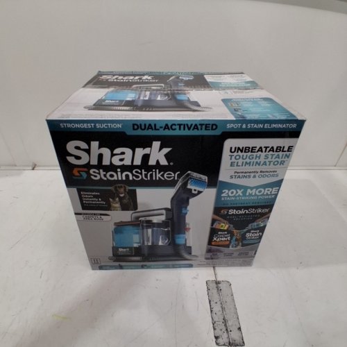 SHARK STAINSTRIKER PORTABLE CARPET CLEANER & UPHOLSTERY CLEANER - BLUE/GREY (MODEL: PX200C V5) image 7