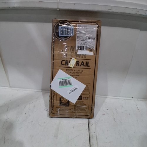 REGALO SWING-DOWN MESH CRIB RAIL - 34"X16" - WHITE (MODEL: 2015-DS) image 4