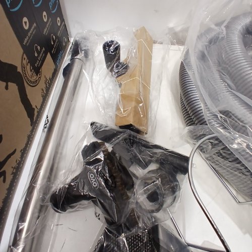 OVO CENTRAL VACUUM DELUXE PLUS KIT LV40DP - BRUSH MULTI SET - 40FT VAC DUAL VOTAGE SWITCH CONTROL HOSE image 3