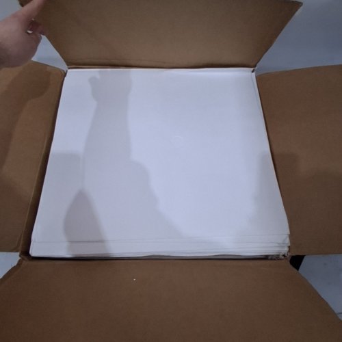 100PK WINSTON INDUSTRIES FRYER OIL PAPER FILTER - 18.5" X 20.5" X 1.375" - WHITE image 3