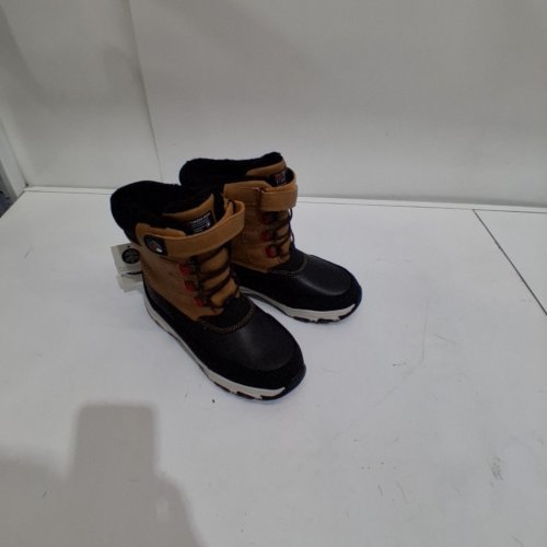 BOY'S GEORGE WINTER BOOTS - 4 - BROWN/BLACK (STYLE: 40CABIN26) image 3