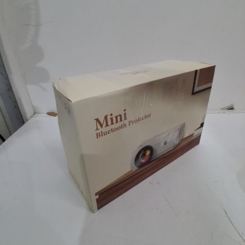 KONSOEFULY HOME THEATER PORTABLE MINI PROJECTOR - 1080P - 53W - 200" MAX - WHITE (MODEL: Q5) image 5