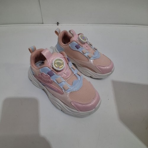 GIRL'S BABAYA SNEAKERS WITH ROTATING BUCKLE - 11.5 - PINK (STYLE: CBBY-50850) image 2