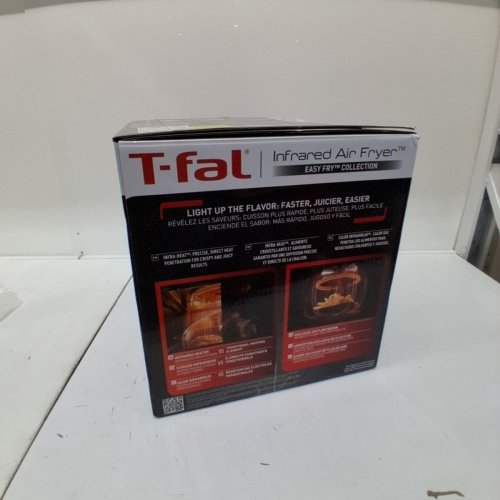 T-FAL INFRARED AIR FRYER - 6L - BLACK (MODEL: EY8228U0/LFUS01-M) image 5