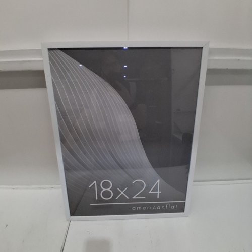 AMERICAN FLAT POSTER FRAME - 18" X 24" - WHITE image 2