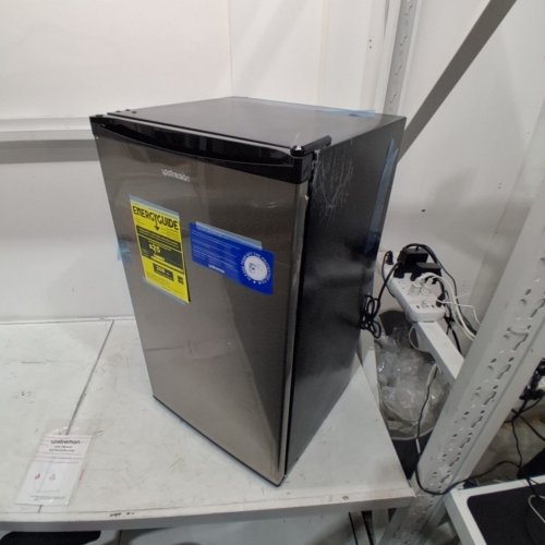 UPSTREMAN MINI REFRIGERATOR FRIDGE WITH FREZZER - 115 V - 65W - 3.2 CU. FT. - STAINLESS STEEL (MODEL: SR321) image 4