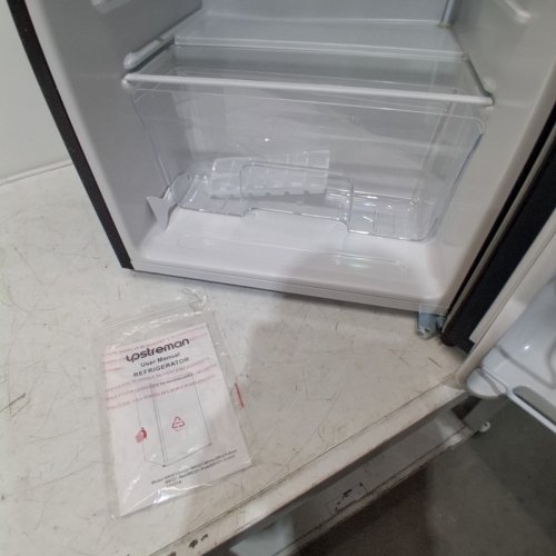 UPSTREMAN MINI REFRIGERATOR FRIDGE WITH FREZZER - 115 V - 65W - 3.2 CU. FT. - STAINLESS STEEL (MODEL: SR321) image 5