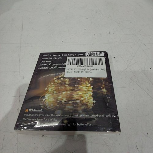 LED BATTERY OPERATED FAIRY STRING LIGHTS - 16FT - 50 LEDS - MULTICOLOR image 2