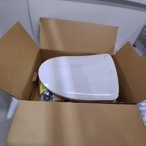 TOTO WASHLET S2 ELECTRONIC BIDET TOILET SEAT WITH INSTANTANEOUS WATER HEATING - ELONGATED - WHITE (MODEL: SW3946#01) image 3
