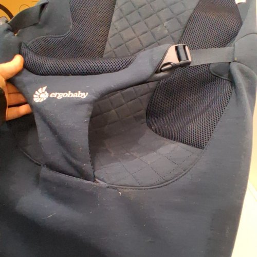 ERGOBABY EVOLVE 3-IN-1 ADJUSTABLE BOUNCER FOR NEWBORNS TO TODDLERS UP TO 20LBS - MIDNIGHT BLUE image 3