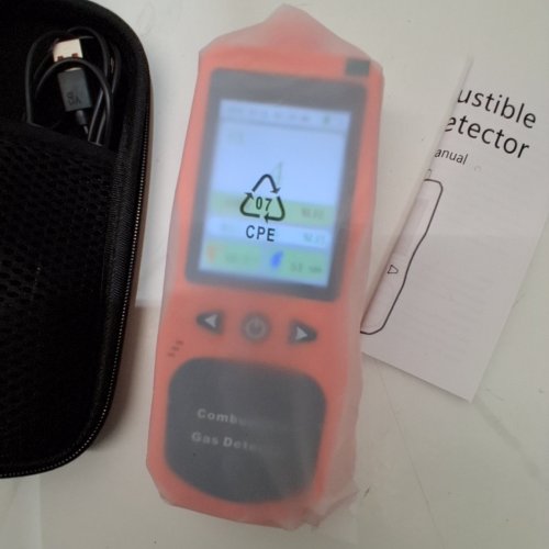 ZYKYCX AMMONIA GAS LEAK DETECTOR - ORANGE (MODEL: ZYKYCX-N4000) image 2