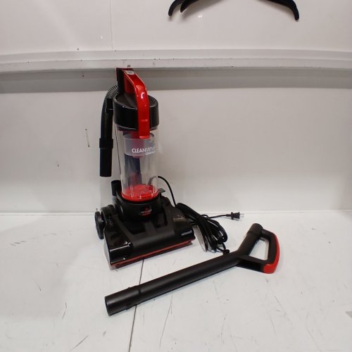 BISSELL CLEANVIEW COMPACT UPRIGHT VACUUM - BLACK/RED - (MODEL: 3508T) image 3