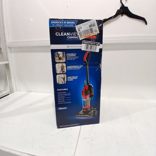 BISSELL CLEANVIEW COMPACT UPRIGHT VACUUM - BLACK/RED - (MODEL: 3508T) image 5