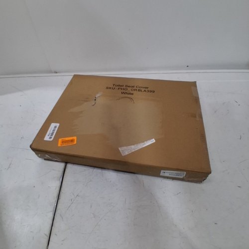 GARVEE ELONGATED SOFT CLOSE TOILET SEAT COVER / LID - 19" - WHITE (MODEL: PHO-0R8LA399) image 4