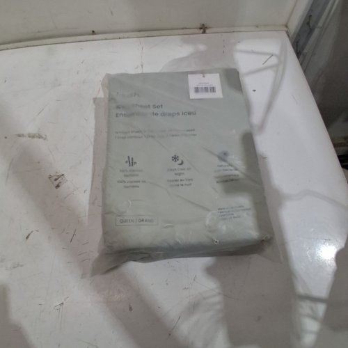 HUSH ICED BAMBOO COOLING SHEET SET - QUEEN - MIST GREEN (MODEL: 9777016) image 3