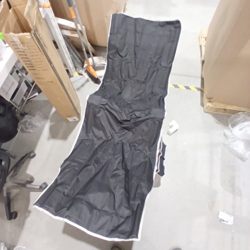 OVERMONT EXTRA WIDE PORTABLE CAMPING COT - 28" X 75" X 14" - BLACK image 2