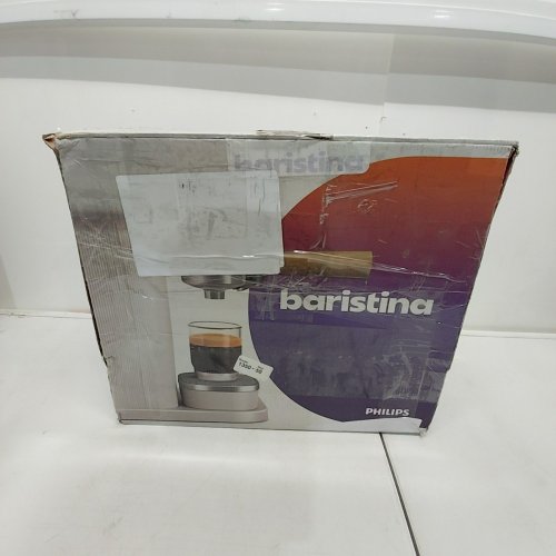 PHILIPS BARISTINA AUTOMATIC ESPRESSO MACHINE WITH BUILT-IN GRINDER - WHITE (MODEL: BAR302/20) image 5