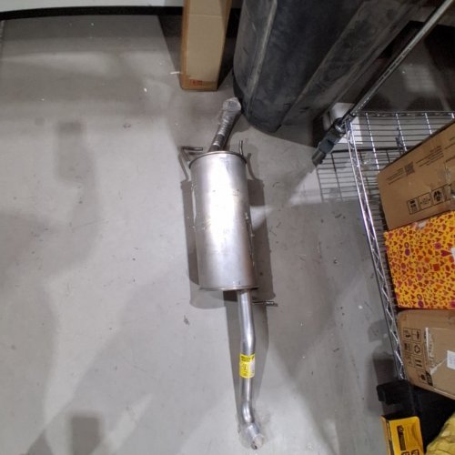 WALKER EXHAUST OUTLET ROUND MUFFLER - 1.75" INLET / 1.75" (MODEL: 54479) image 3