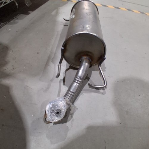 WALKER EXHAUST OUTLET ROUND MUFFLER - 1.75" INLET / 1.75" (MODEL: 54479) image 4
