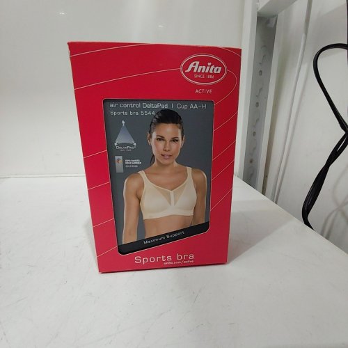 WOMEN'S ANITA ACTIVE AIR CONTROL DELTA PAD SPORTS BRA - 40C - SMART ROSE (STYLE: 5544) image 2