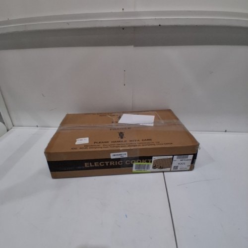 ELECTRIC STOVE HOT PLATE FOR COUNTERTOP WITH 2 BURNERS - 12" X 21", 2000W - BLACK (MODEL: ND-GA19001) image 4