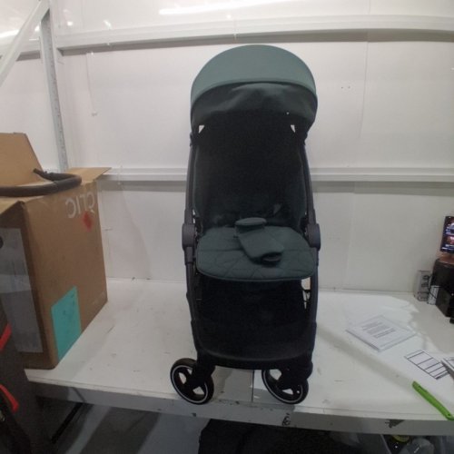 SILVER CROSS CLIC COMPACT TRAVEL STROLLER - 55LBS CAPACITY - CONIFER/GREEN (MODEL: ‎SX2334CF) image 3