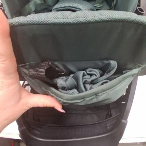 SILVER CROSS CLIC COMPACT TRAVEL STROLLER - 55LBS CAPACITY - CONIFER/GREEN (MODEL: ‎SX2334CF) image 4