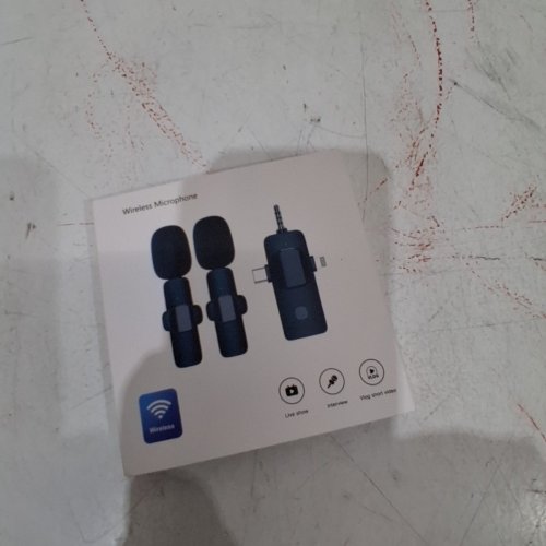 3PC WIRELESS LAVALIER MICROPHONE SET - BLACK image 5