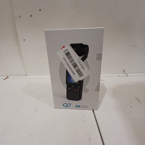 CCD PORTABLE VLOGGING CAMERA WITH 180° ROTATING LENS, AUDIO & VIDEO RECORDING - 32GB CARD - BLACK - (MODEL:Q7) image 4