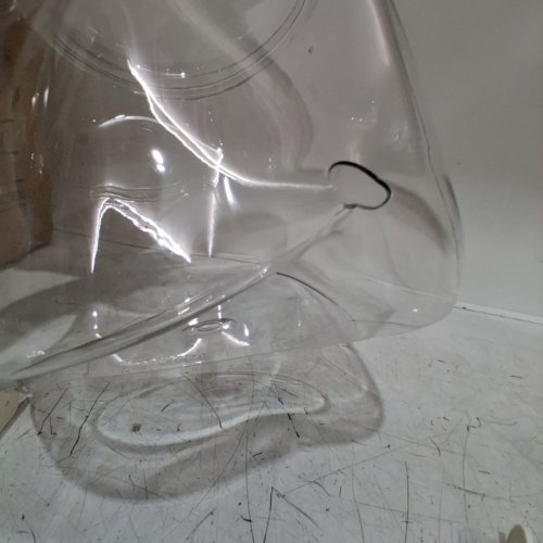 SHOWERORO PLASTIC JAR DISPENSER JAR WITH CARRY HANDLE - 3L - CLEAR image 3