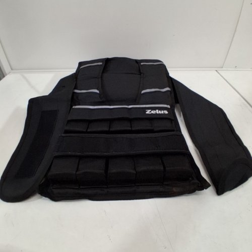 ZELUS WEIGHTED VEST - 45LBS - BLACK image 2