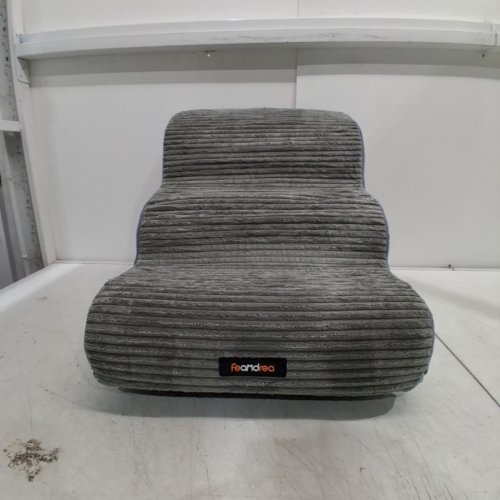 FEANDREA 3-STEP NON-SLIP PET STAIRS - 12"H - GREY image 2