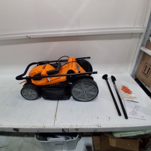 LAWNMASTER ELECTRIC LAWN MOWER - 16" - 12AMP - ORANGE/BLACK (MODEL: MEB1216K) image 2