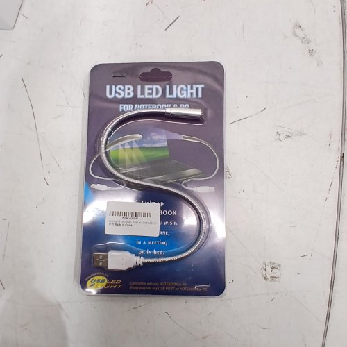 2PK USB LED NOTEBOOK LIGHT FOR KEYBOARDS - 14" - SILVER image 2