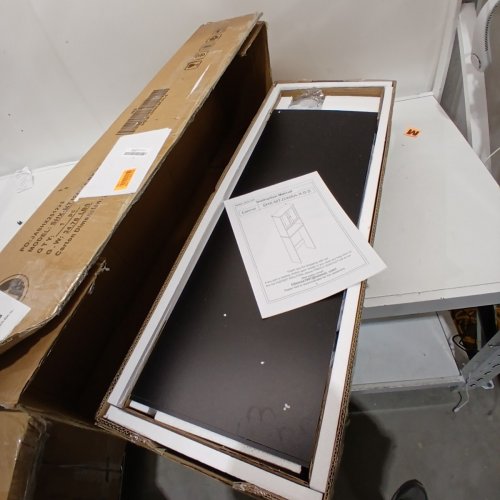 SHINTENCHI OVER THE TOILET STORAGE CABINET BATHROOM SHELF WITH ADJUSTABLE SHELF - BLACK(MODEL: SHX-MTJ2466A-GY-X-0-S) image 2