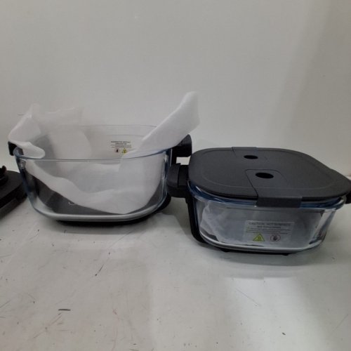 TIXIXC DUAL BASKET AIR FRYER - 120 V, 1500W, 4 QT + 6 CUP - BLACK (MODEL: AF-40) image 3